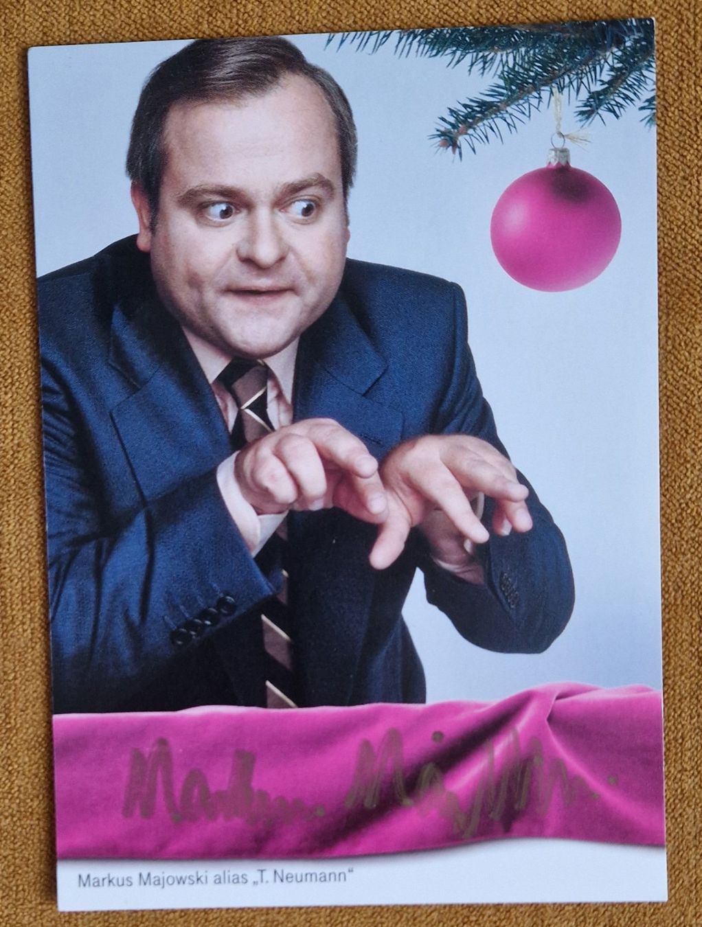 Autogramme: Markus Majowski - original signierte Autogrammkarte – Gebraucht aus Menziken von Autogramme