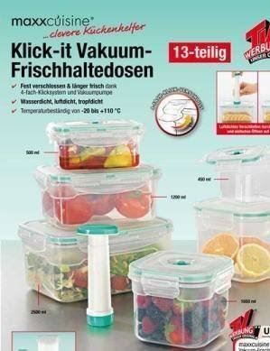 Behälter & Ähnliches: 13 Teilig Klick-it Frischhaltedosen set – Neu und originalverpackt aus Oberglatt ZH von Mrf808 4