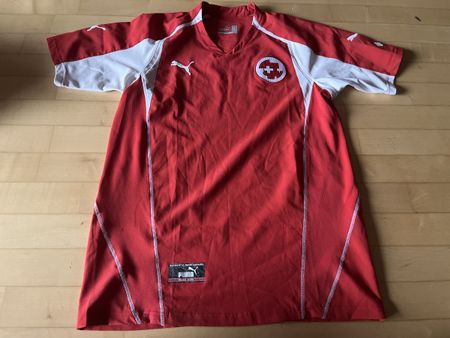 Schweiz Nati Suisse Vintage Trikot 2005/06 WM 2026 Autogramm
