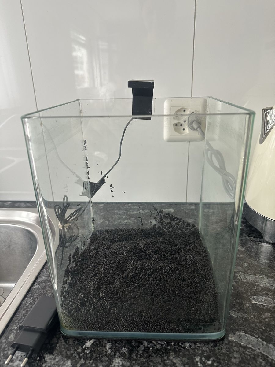 Aquarium: Dennerle nano cube 10l Aquarium mit LED Lampe – D'occasion à Luzern par ariazalea