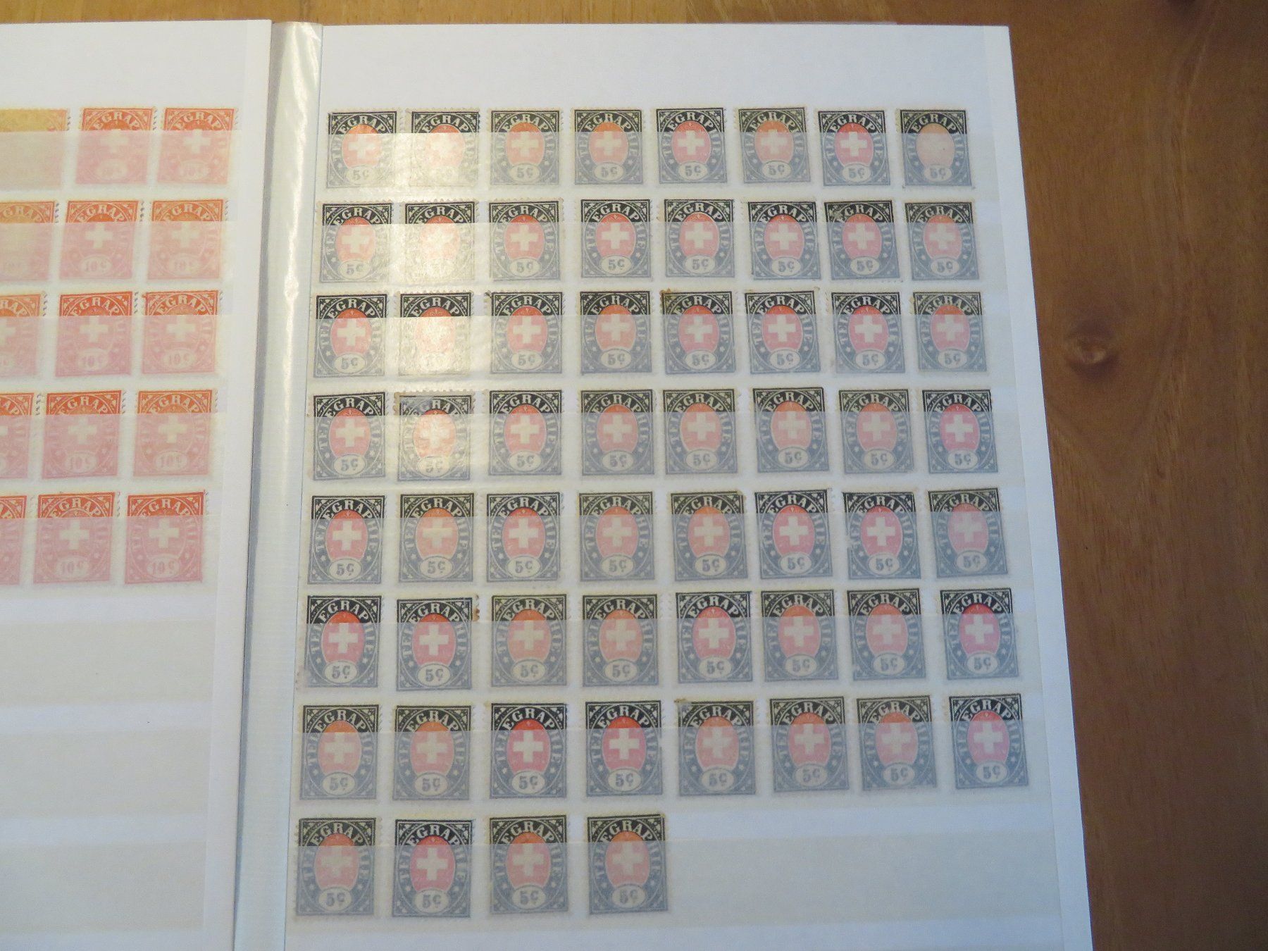 Tutti i francobolli: 795 Telegraphenmarken postfrisch  mit Gummi xx – Nuovo (secondo la descrizione) da Pfyn venduto da sagenruthe 6