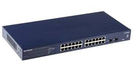 Netgear Switch ProSafe GS724T v2, mit 2x SFP-Fiber!