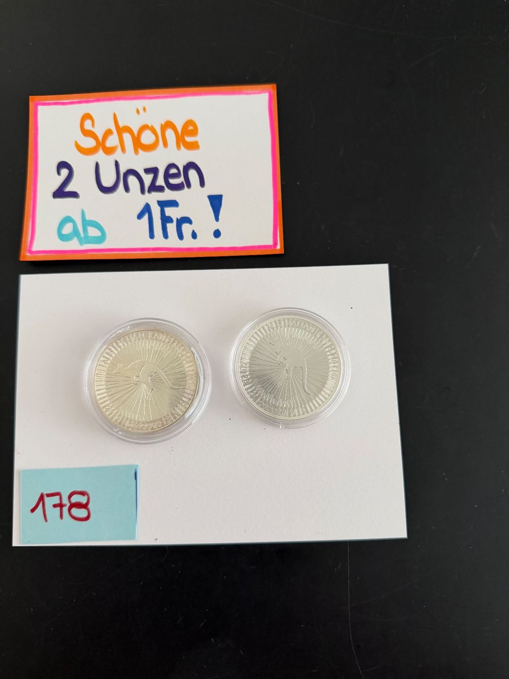 Tutti le monete: Schöne 2 Unzen – Usato da Engi venduto da kasi09