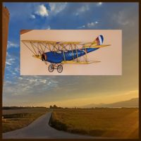 Avion métallique Déco.Tolles Geschenk!Handarbeit aus Metal3D