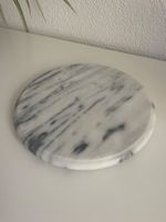 Runde Marmor Platte/Teller für Käse , Häppchen