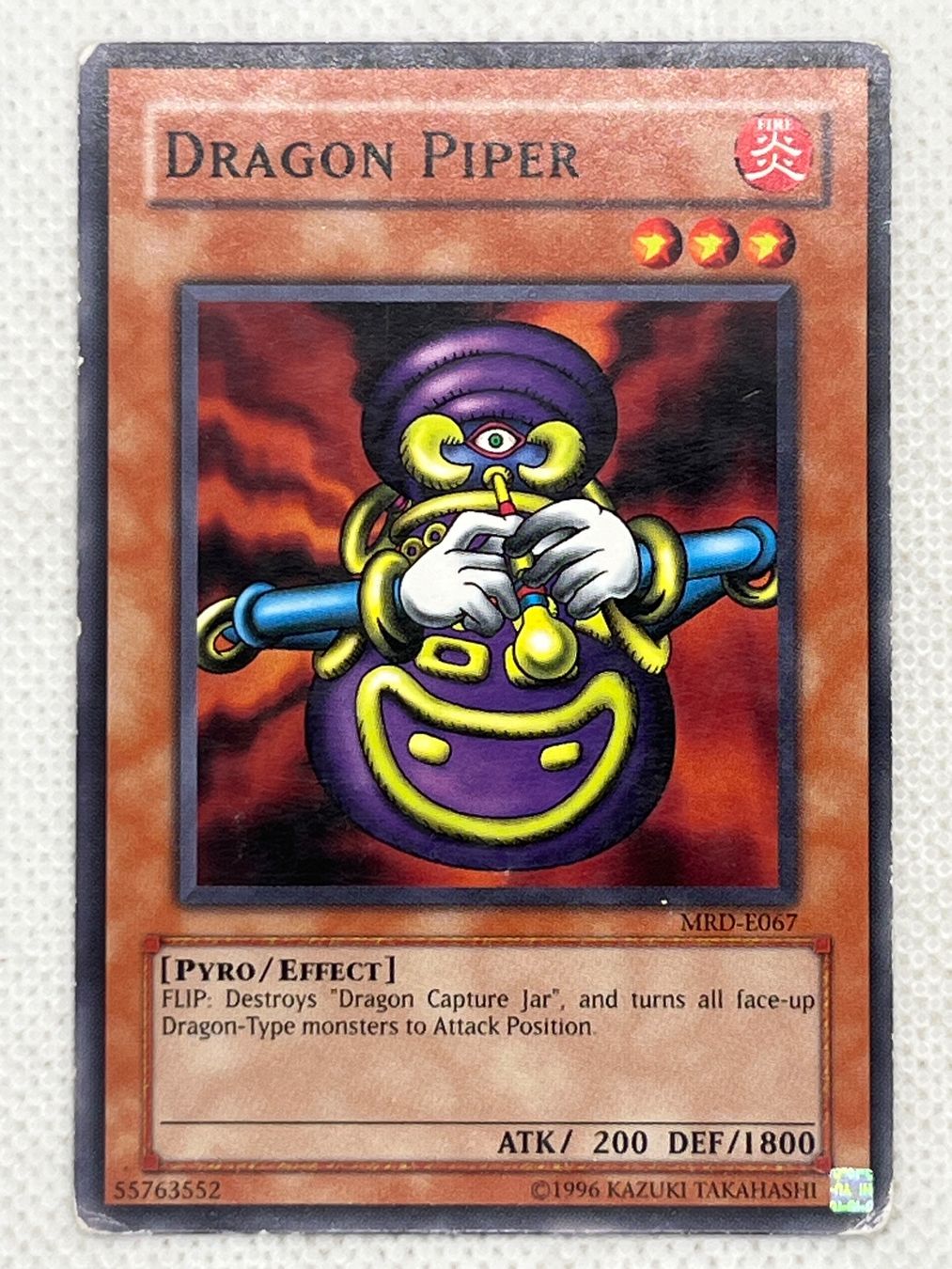 Yugioh Cartes à collectionner: Yu-Gi-Oh Karte Dragon Piper MRD-E067 – D'occasion à Hinterkappelen par Kim1992
