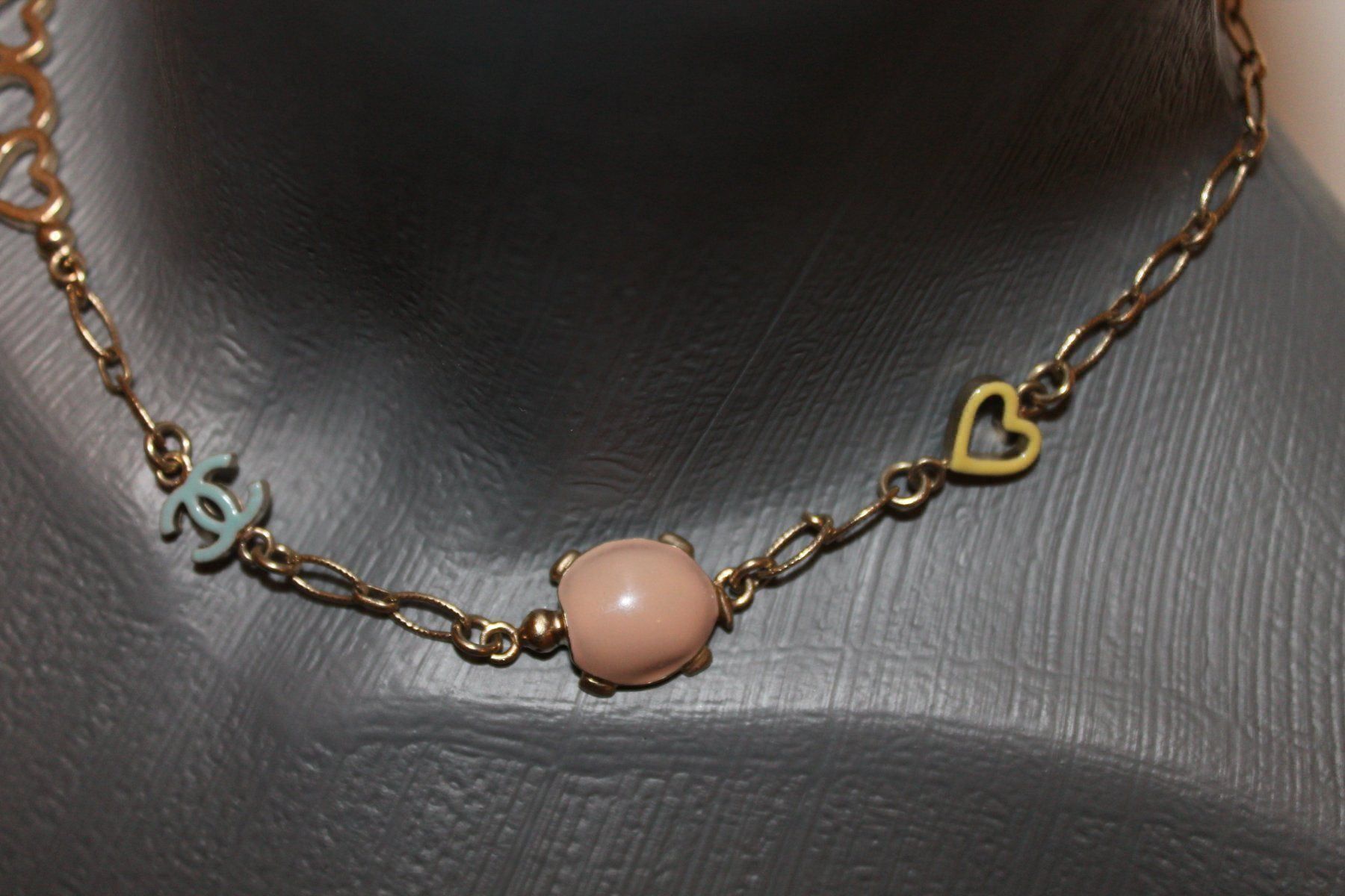 Chanel Catenine: Chanel Coco Hals Kette Collier Sommer – Usato da Wängi venduto da Pambola 5