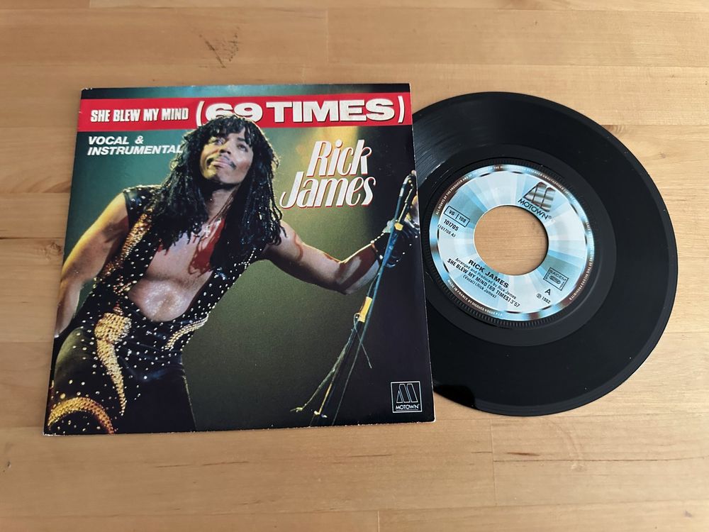 RICK JAMES tolle She blew my mind 80'S Soul Disco Funk Top (Gebraucht
