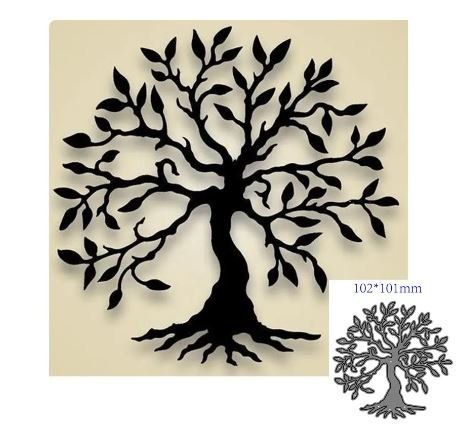 Sciablone: Neue, grosse  Stanzschablone  Baum – Nuovo e nell'imballaggio originale da Effretikon venduto da wenuss