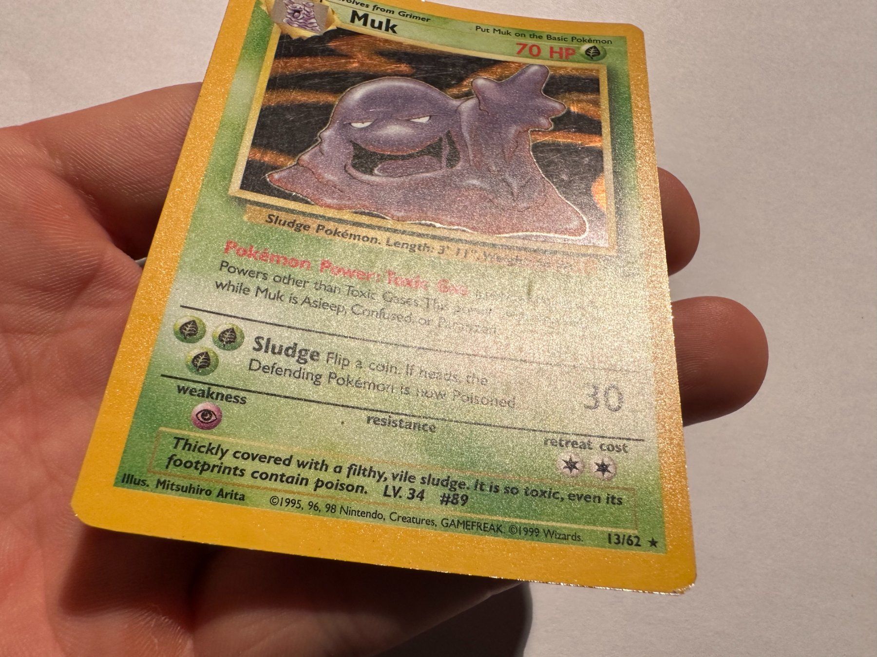 Pokémon Sammelbilder & Trading cards: Muk holo Fossil EN – Gebraucht aus Hagendorn von Pokecollectorch 2