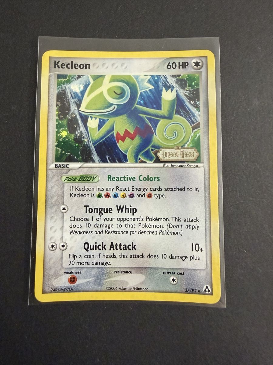 Pokémon Carte collezionabili: Kecleon Reverse Holo 37/92 Pokemon Legend Maker LP – Usato da Adliswil venduto da Parosek
