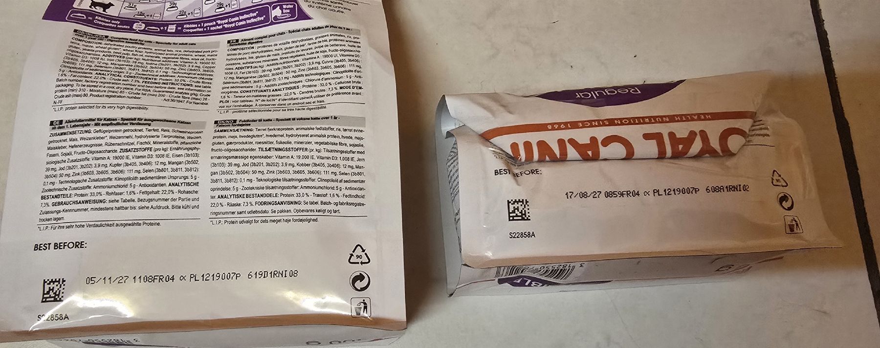 Mangimi: Royal Canin Sensible 33 Katzenfutter 400g + 259g  – Usato da Hüttikon venduto da Sybille91 3
