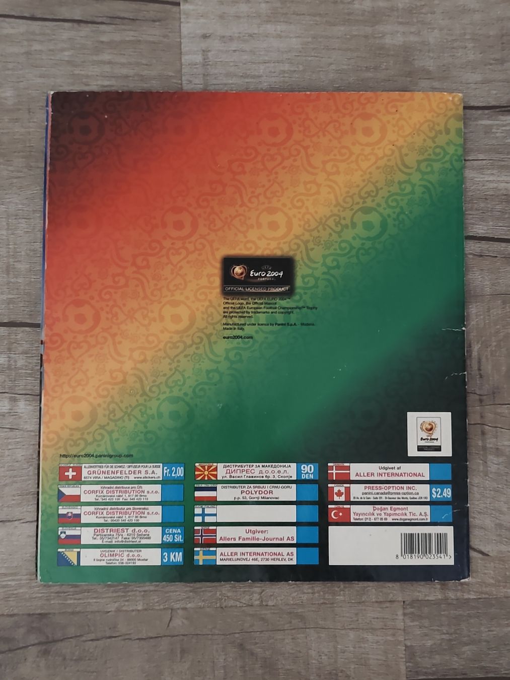 Panini Album: Panini EM 2004 Album komplett  – Usato da Kreuzlingen venduto da m0ritz.sch 5