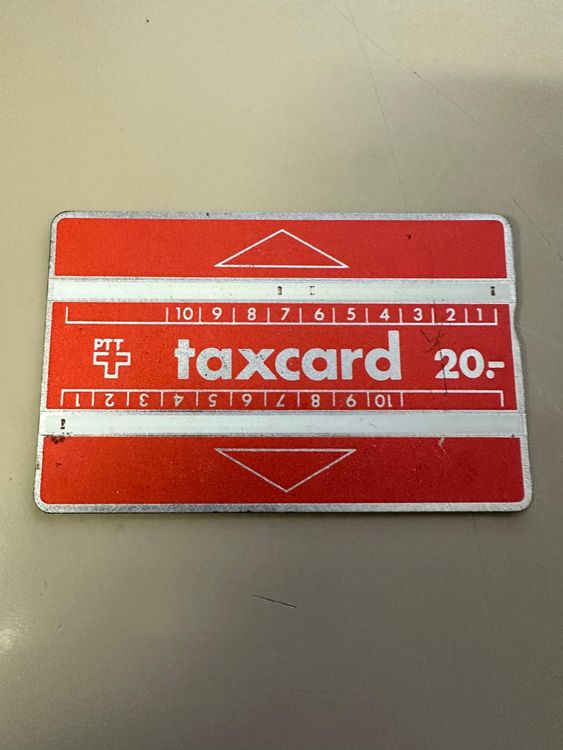 Cartes de téléphone: Taxcard PTT – D'occasion à Thörishaus par zimtfein 3