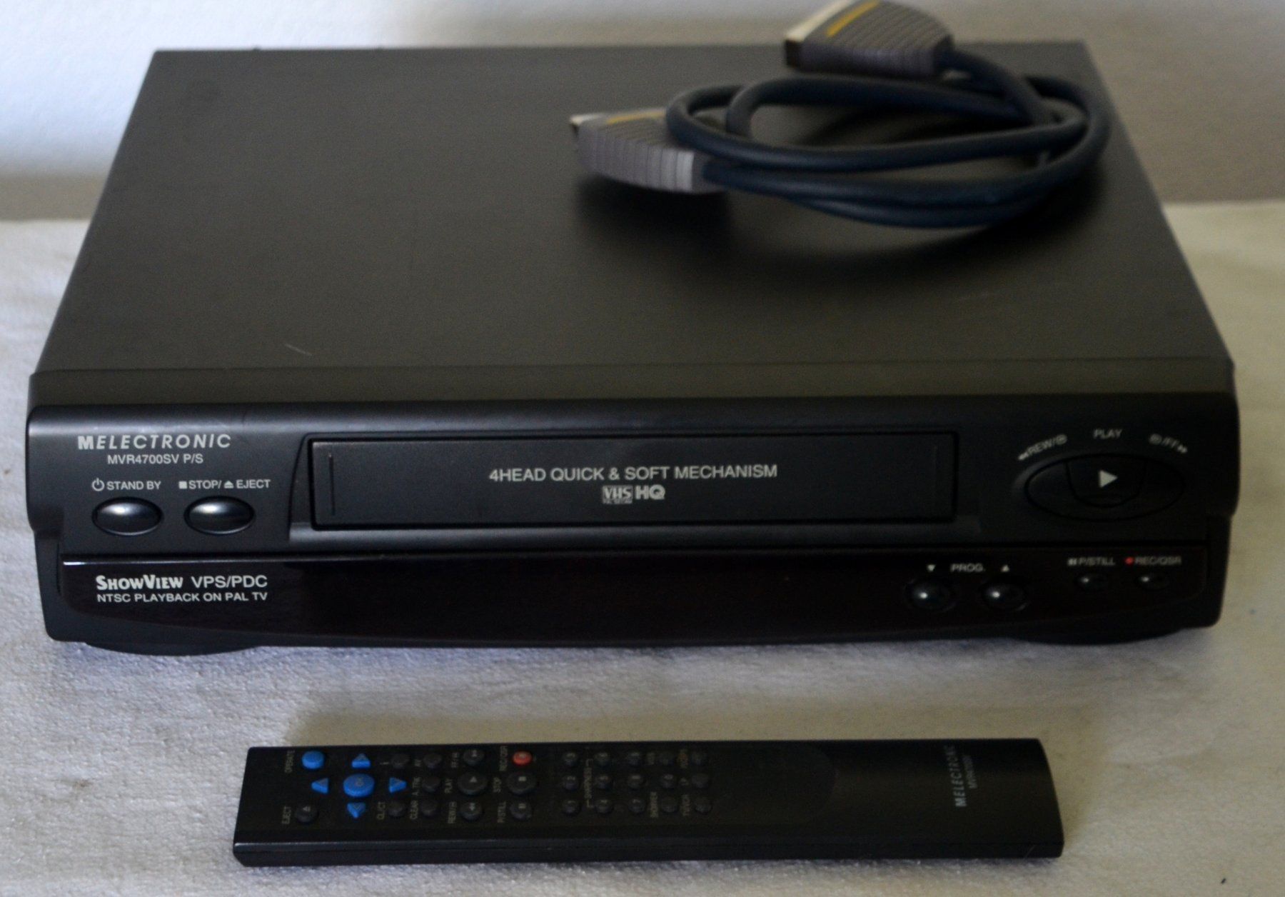 Registratori: Videorecorder VHS Melectronic VR-610SV magnétoscope – Usato da Collonges venduto da arashee 1