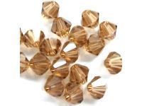 Perlen Swarovski, 4mm, Lt Sm Topaz