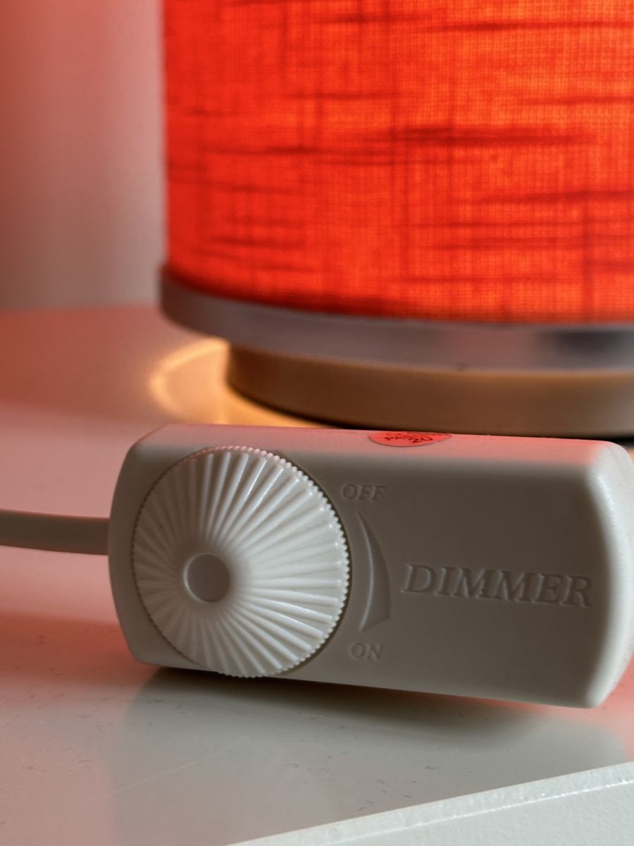 Lampade: Stehleuchte Orange mit Dimmer, 50cm – Usato da Oberägeri venduto da mahalo02 3