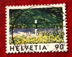 CH Briefmarken Stempel   
