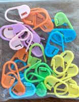 30x Maschenmarkierer / Strickmarker Sicherheitsnadeln