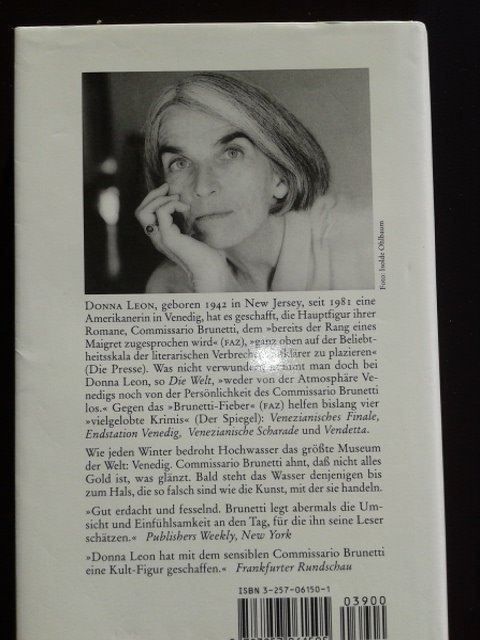 Libri: Donna Leon Acqua alta – Usato da Basel venduto da Alacant 1