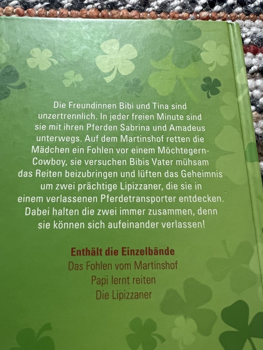 Libri: Bibi & Tina - Reiterspass: drei Bände in einem – Usato da Wohlenschwil venduto da SmokyAnnie 1
