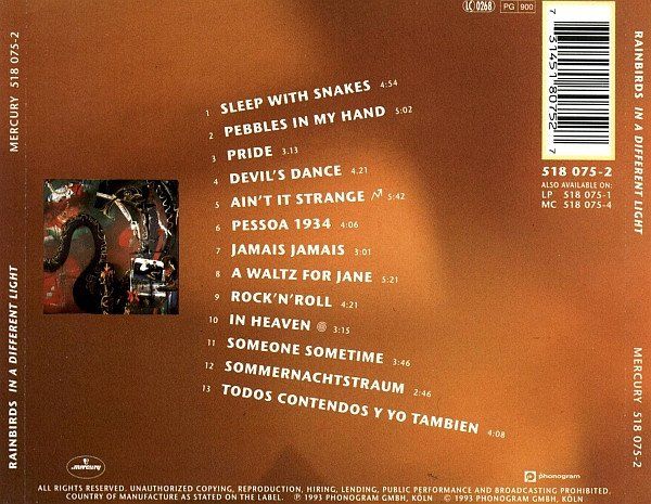 CD: Rainbirds IN A DIFFERENT LIGHT F.M. Einheit Lindsay CooperCD – Usato da Kandergrund venduto da Sososo 1