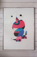 Joan Miro Kunstdruck Poster "Hommage an Picasso"