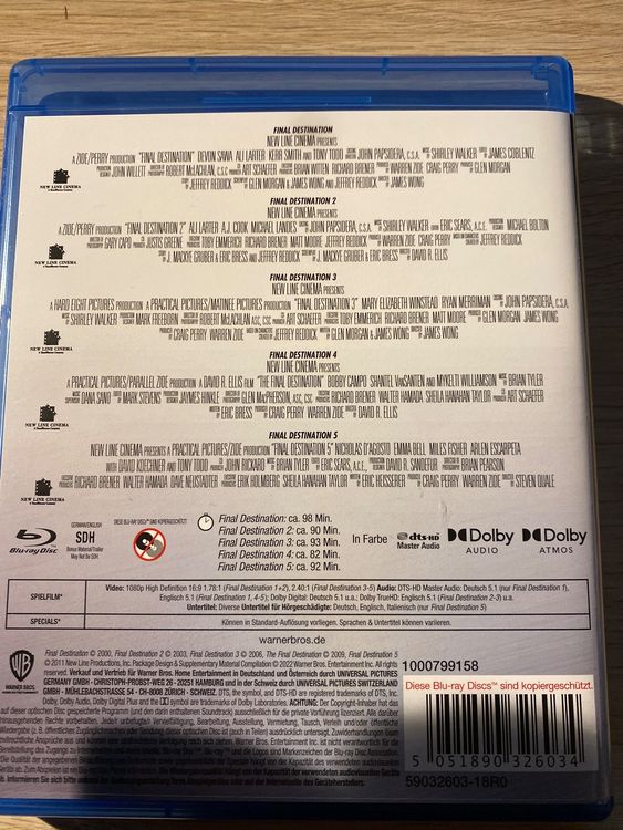 Final Destination 5- Film Collection Blu ray | Kaufen auf Ricardo
