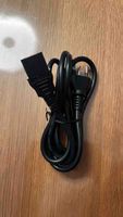 Stromkabel C13 zu Schweizer Stecker Schwarz