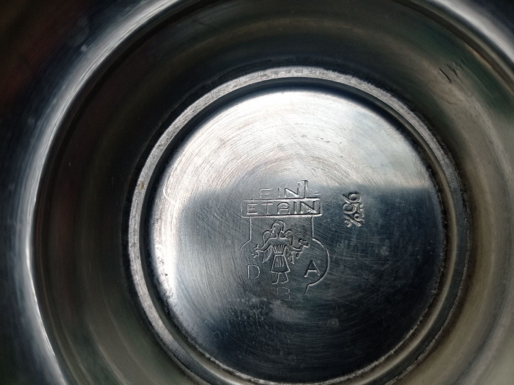 Caraffe: Zinnkannen und 7 Becher – Usato da Steffisburg venduto da Ellada01 5