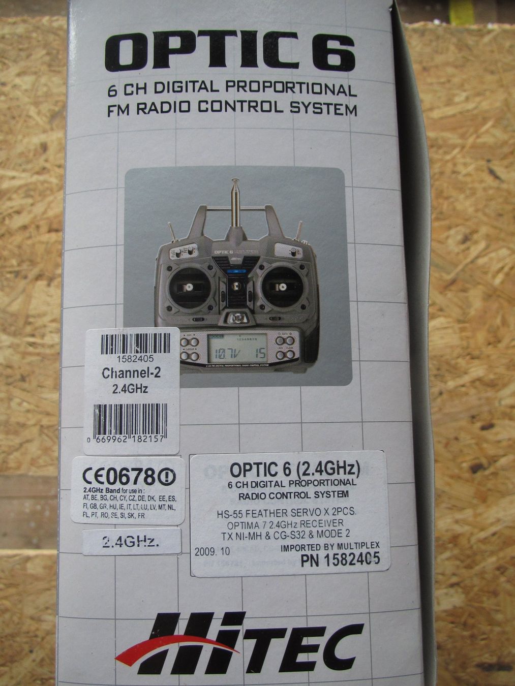 Telecomando: Hitec Optic 6 – Nuovo e nell'imballaggio originale da Willisau venduto da Borsti 2