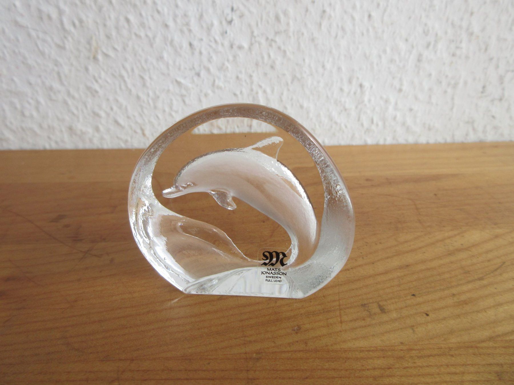 Statuette: Mats Jonasson - kleiner Delfin – Usato da Binningen venduto da Oldfashion