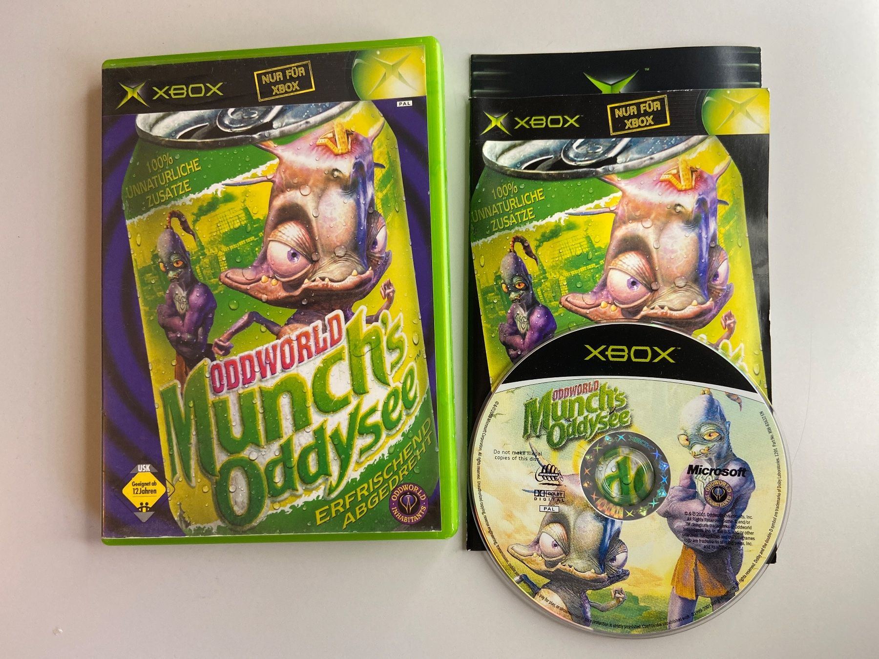 Microsoft Jeux: Oddworld Munchs Oddysee - Xbox – D'occasion à St.gallen par taduz