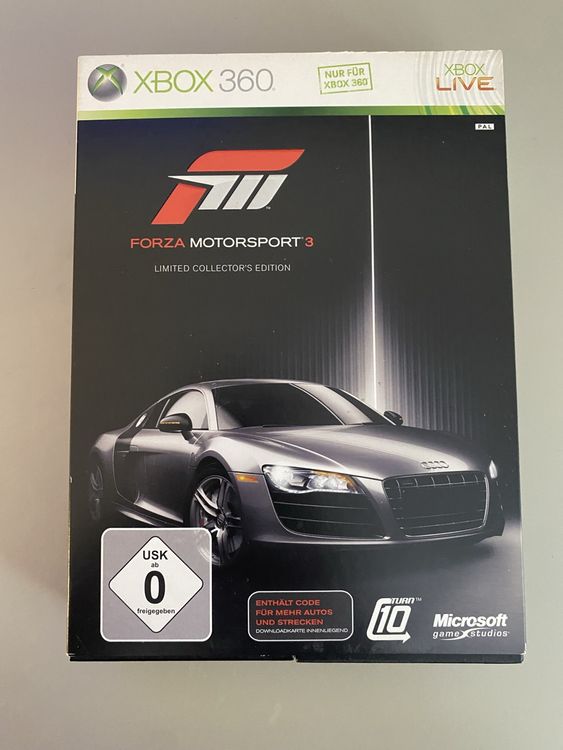 Forza Motorsport 3 Edition Collector - Xbox 360, Jeu En Français, état Correct