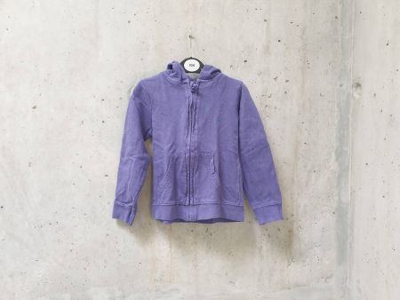 Sweat à capuche zippé KIDS, violet milka, fille, taille 116