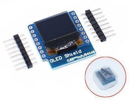 Arduino Componenti elettronici: OLED Shield für Wemos D1 Mini – Nuovo e nell'imballaggio originale da Pratteln venduto da Twehrli2