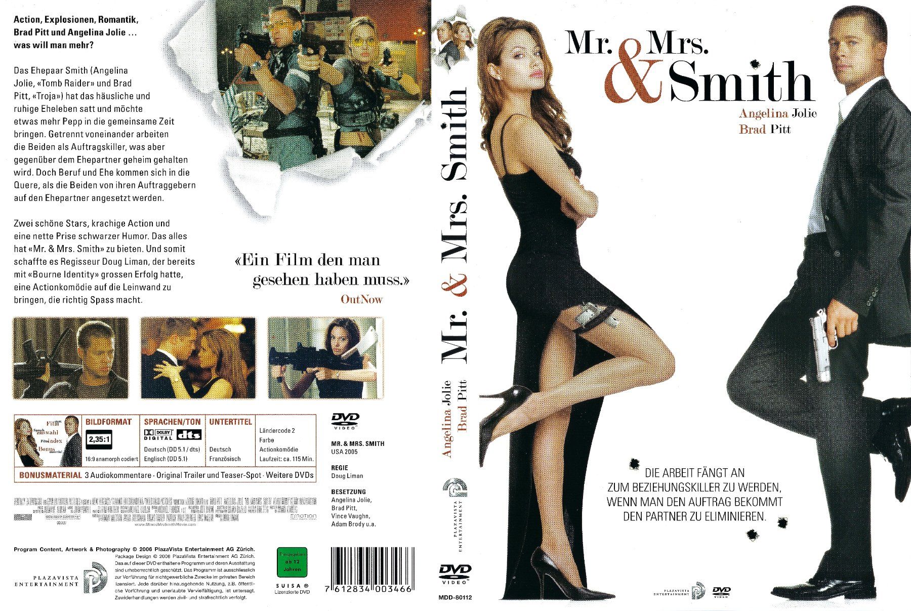 Tous les DVDs: Mr. & Mrs. Smith – D'occasion à Zürich par Cineasten