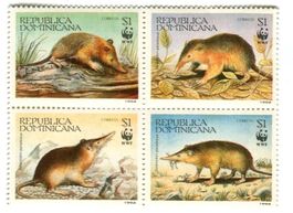 Briefmarken "Haiti-Schlitzrüssler". Dominikanische Republik