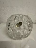 Vase boule en cristal