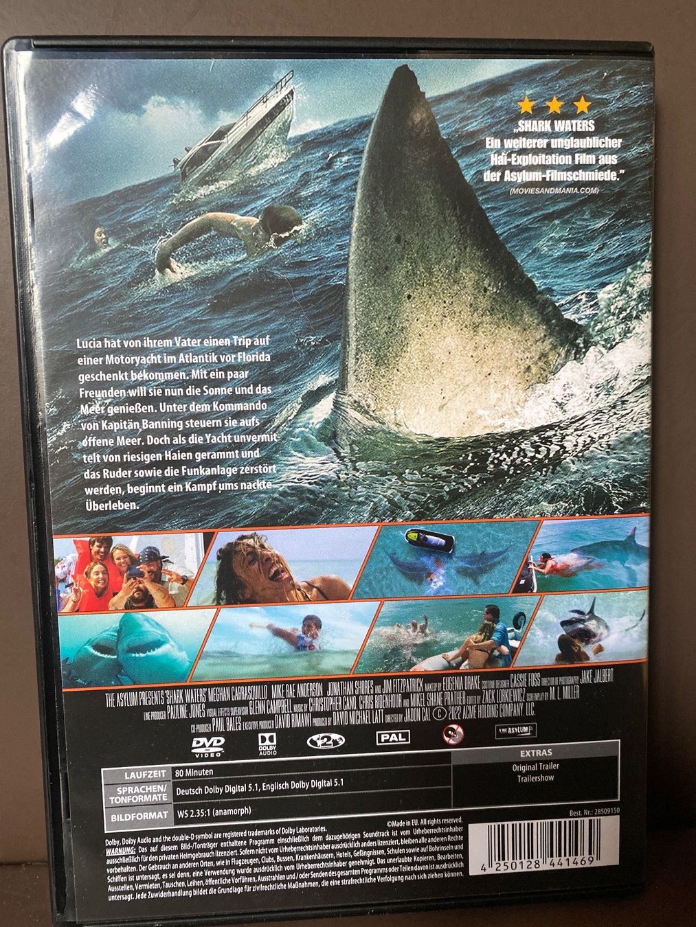 Tutti i DVDs: Shark Waters - uncut – Usato da Burg AG venduto da Lobo016 1