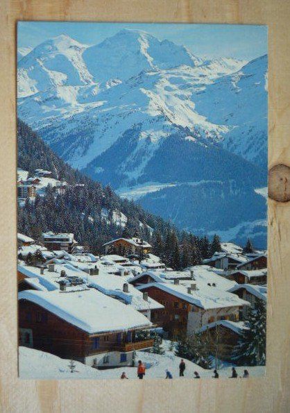 Cartoline postali: Verbier, 29.1.84 – Usato da Rieden SG venduto da Brockehuesli