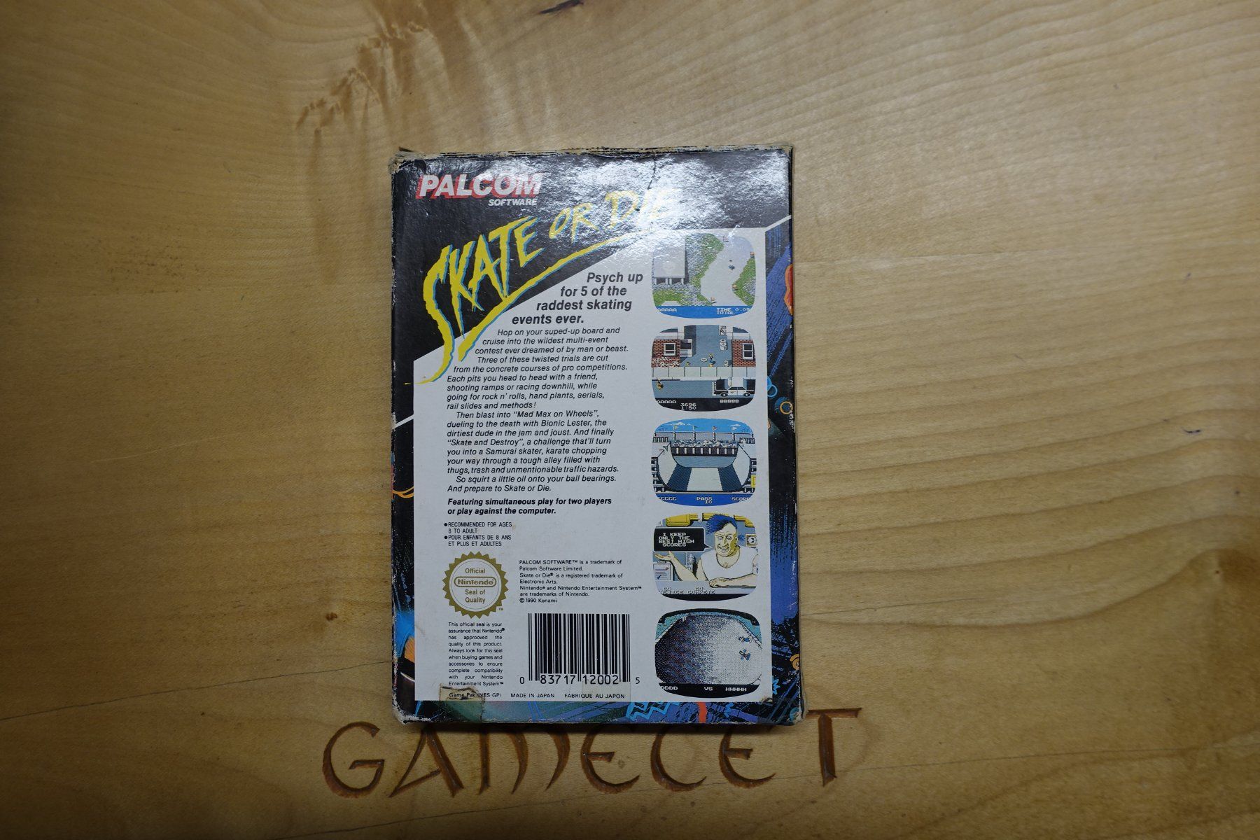 Nintendo Spiele: Skate or Die – Gebraucht aus Steinach von Gamecet 5