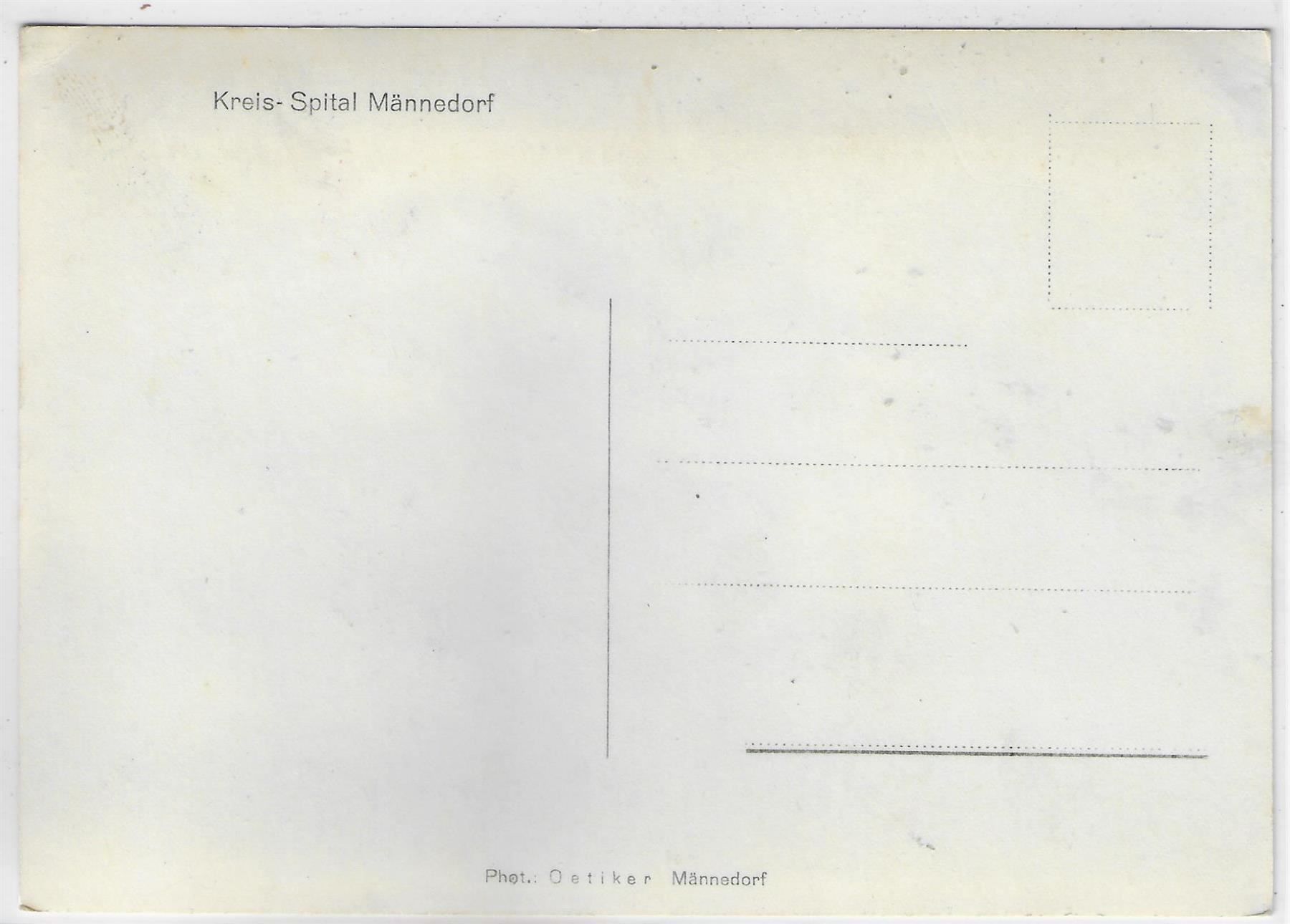 Cartoline postali: Kreis-Spital Männedorf – Usato da Ettingen venduto da Kartenplanet 1