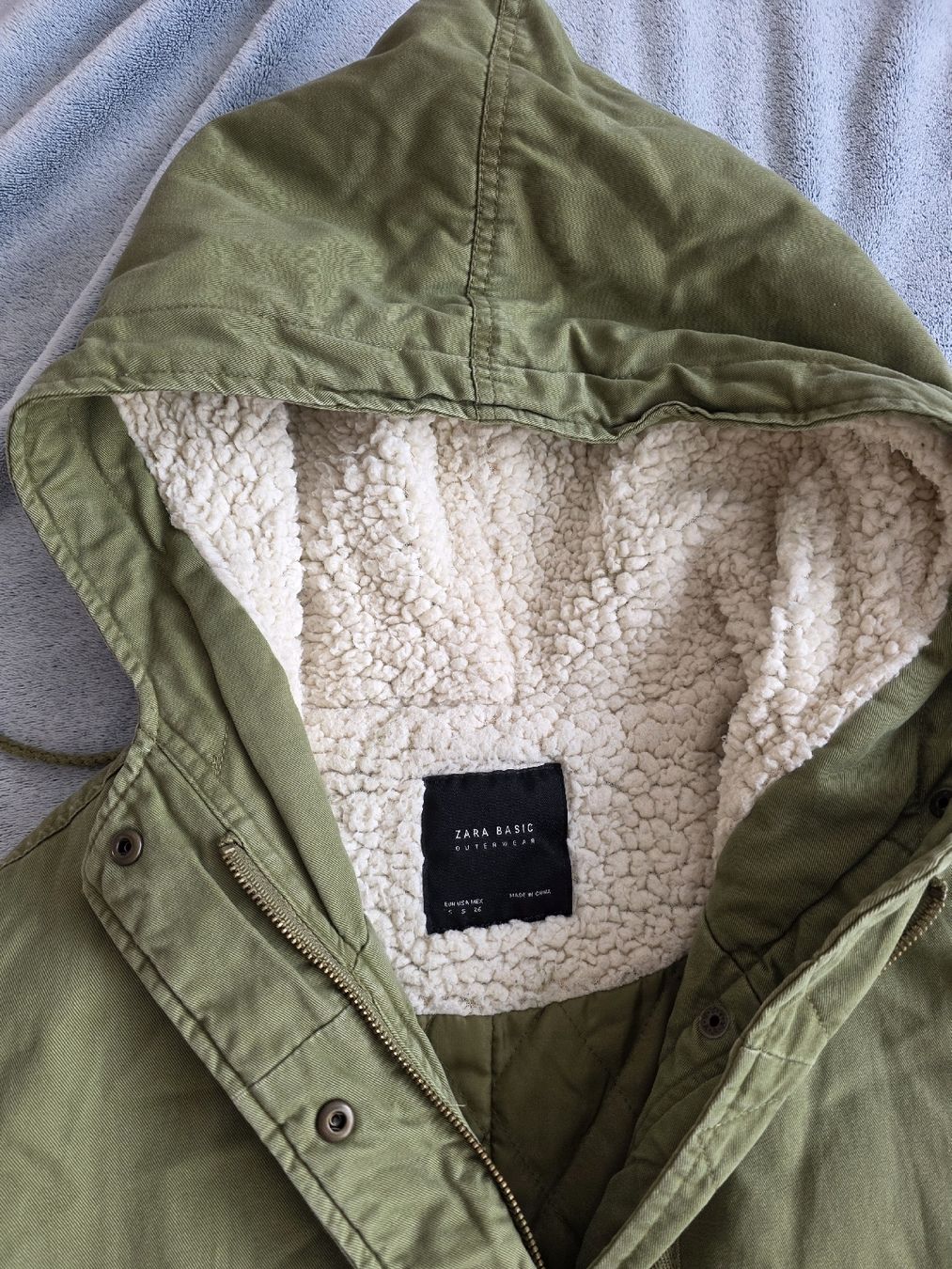 Zara Giacche: Zara Winterparka mit Print, Gr. S – Nuovo (secondo la descrizione) da St Gallen venduto da vir_5kgt 3