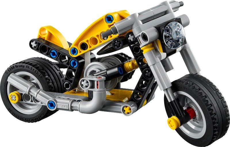 Lego Kit di costruzioni: LEGO Technic 42225 Yellow Motorcycle – Nuovo e nell'imballaggio originale da Basadingen venduto da NekoBricks 1