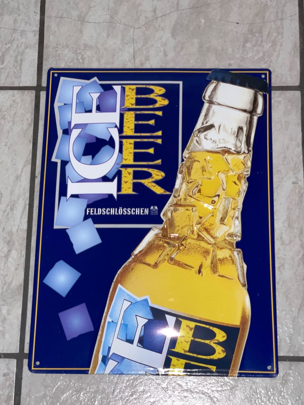 Feldschlösschen Ecriteaux: Schild Feldschlösschen – D'occasion à Kaiseraugst par Drasa