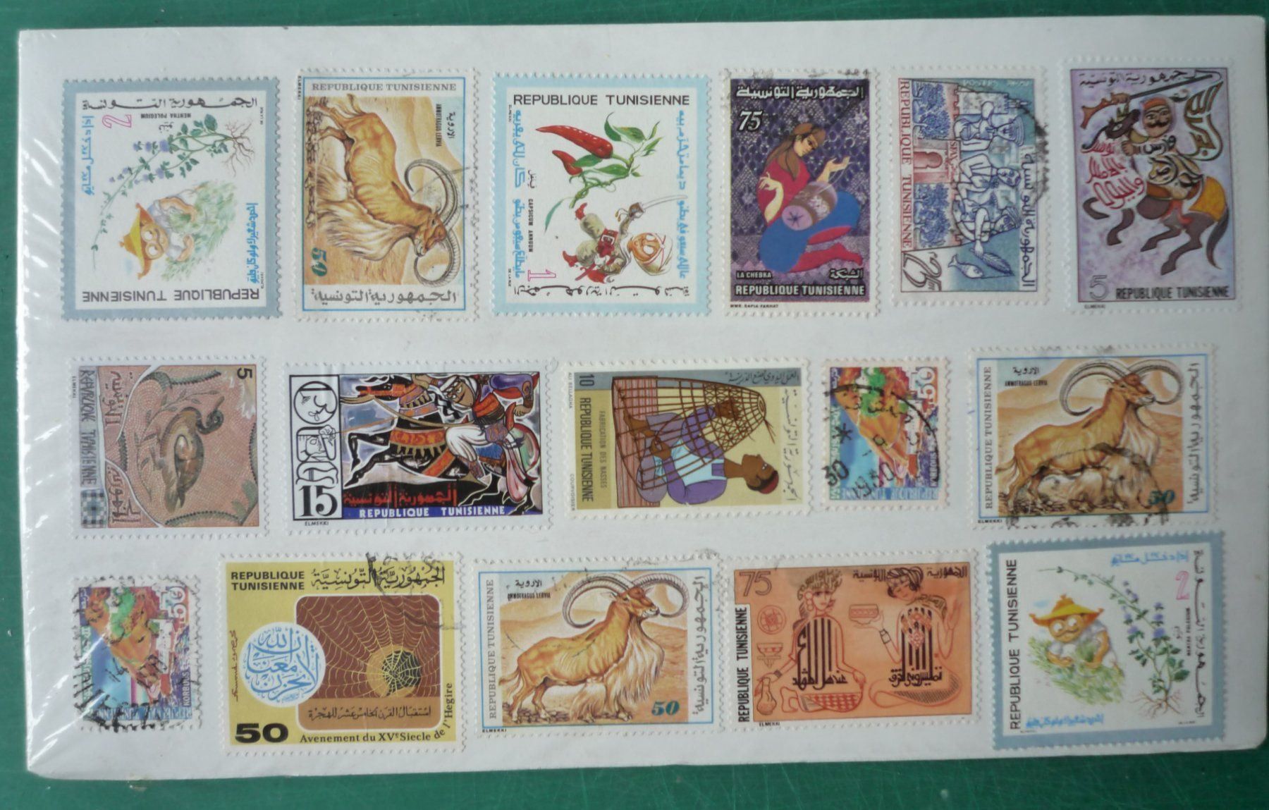 Tutti i francobolli: Lot. Tunisienne Briefmarken – Usato da Rafz venduto da Sonnenblume305