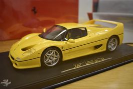 Ferrari F50 gelb geschlossen 1/18  BBR