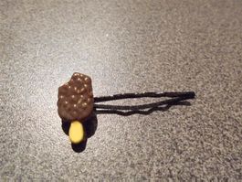 Haarspange Glace dunkelbraun
