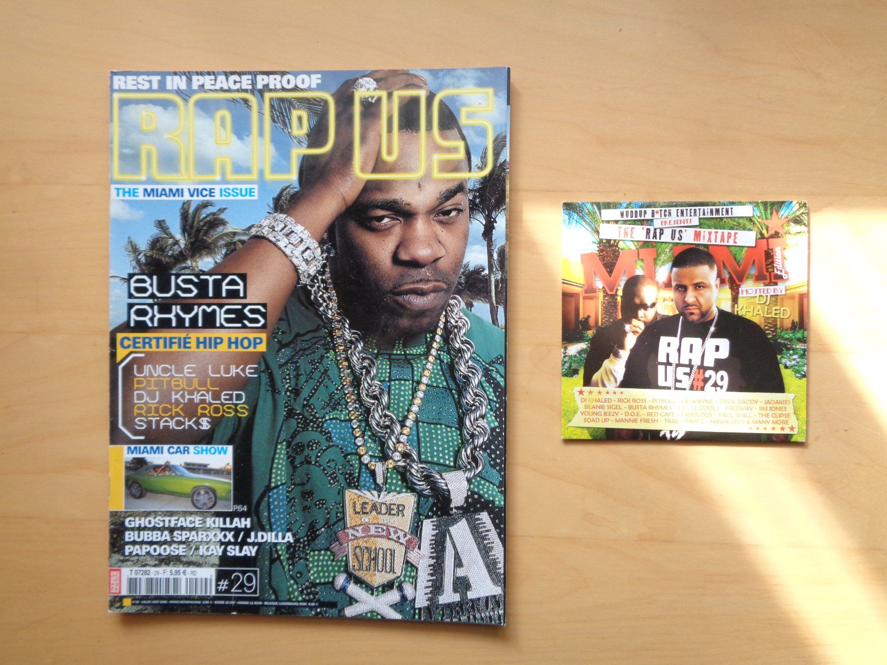 CD: Rap US juillet 2006 Busta Rhymes Ghostface Killah + CD – Usato da Romainmôtier venduto da Iguazu12